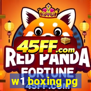 w1 boxing pg